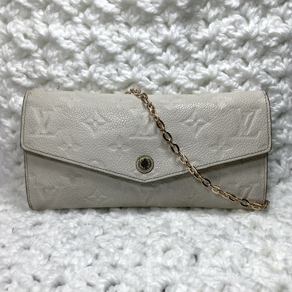 SOLD Louis Vuitton empreinte chain wallet